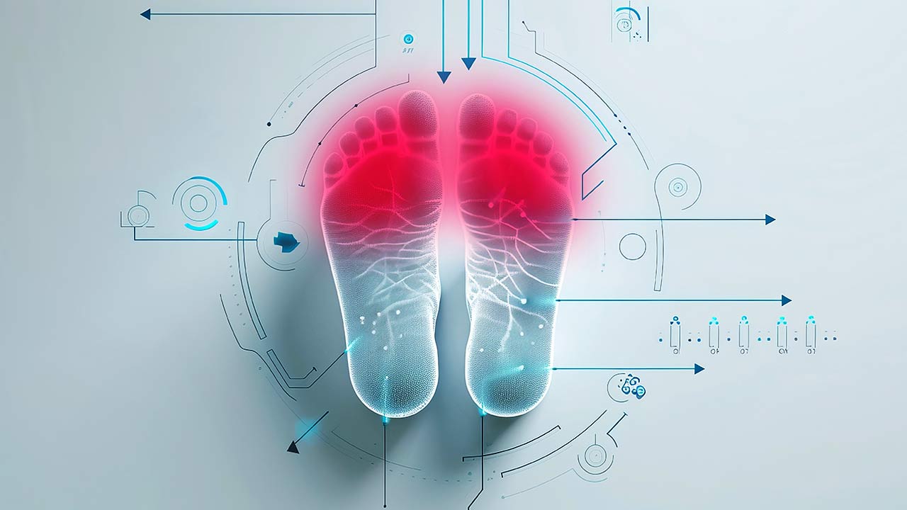 Füße. Polyneuropathie Bottrop.