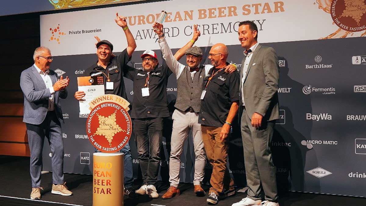 Goldmedaille beim European Beer Star 2025 © Stadt Bottrop