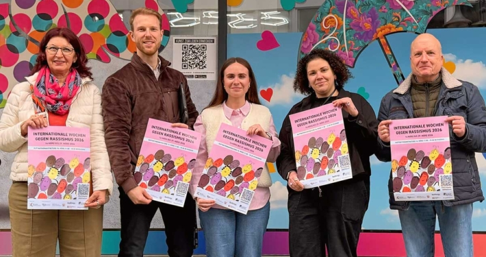 v.l. Hajra Dorow, Marcel Wiesten, Sofia Prusko, Denise Gür, Thomas Schwarzer. Foto: Stadt Bottrop