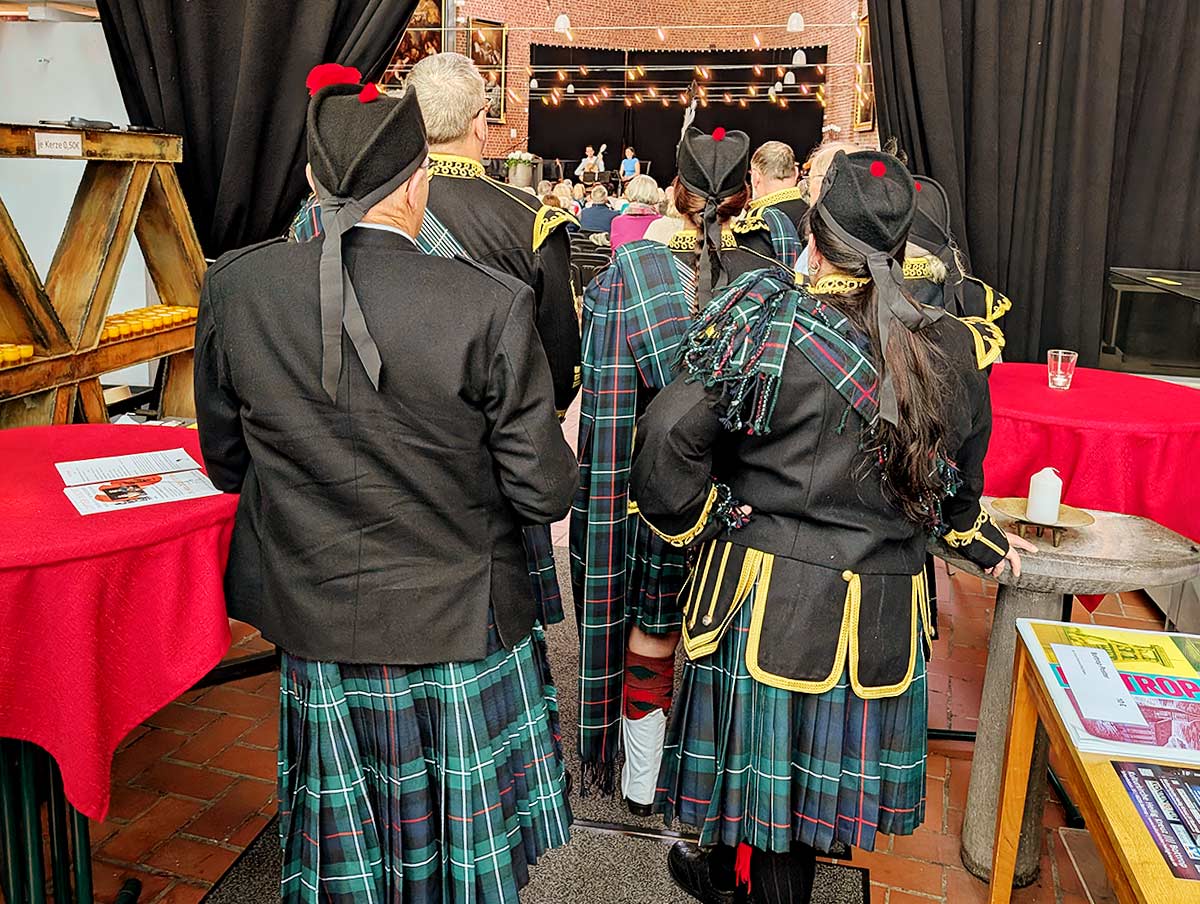 McBricht Greenland Pipes & Drums. Foto: Udo Schucker